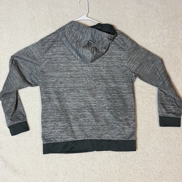 Momentum Outfitters Hoodie Mens Large Gray Full Zip Great Lakes Sweatshirt - Picture 9 of 9
